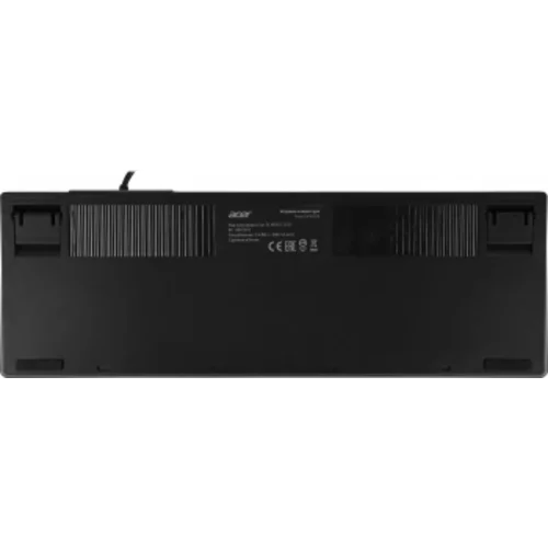 Клавиатура Acer Nitro OKW303 механическая черный/серый USB Multimedia for gamer LED (ZL.KBDCC.01D)