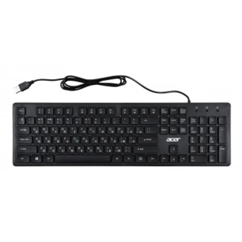 Клавиатура Acer OKW020 черный USB slim