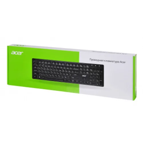 Клавиатура Acer OKW020 черный USB slim