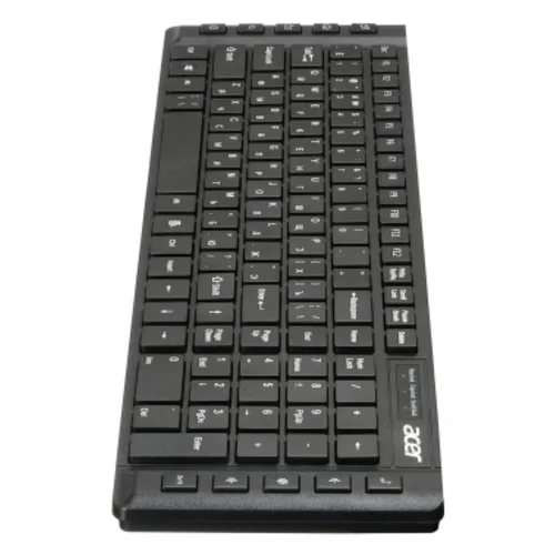 Клавиатура Acer OKW010 черный USB slim Multimedia