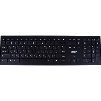 Клавиатура Acer OKR010 черный USB беспроводная slim Multimedia (ZL.KBDEE.003)
