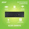 Клавиатура Acer OKR010 черный USB беспроводная slim Multimedia (ZL.KBDEE.003)