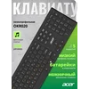 Клавиатура Acer OKR020 черный USB беспроводная slim Multimedia (ZL.KBDEE.004)