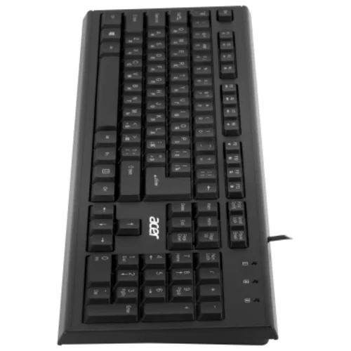 Клавиатура Acer OKW120 черный USB (ZL.KBDEE.006)