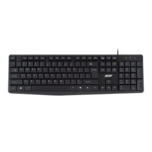 Клавиатура Acer OKW121 черный USB (ZL.KBDEE.00B)