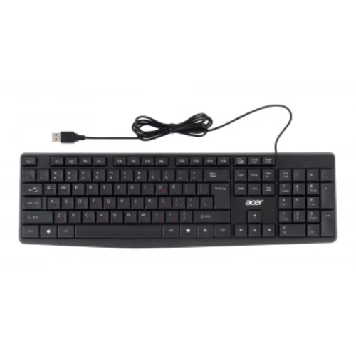 Клавиатура Acer OKW121 черный USB (ZL.KBDEE.00B)