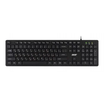 Клавиатура Acer OKW122 черный USB Multimedia (ZL.KBDEE.00C)