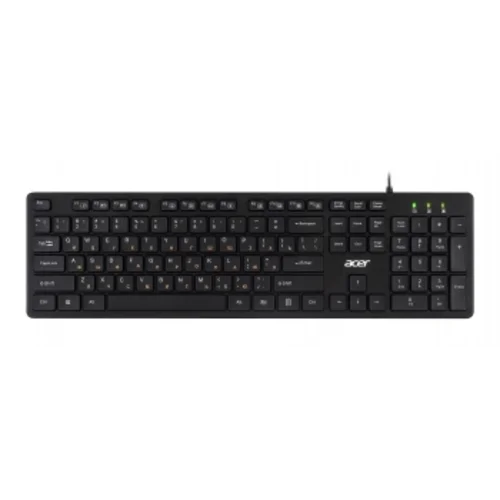 Клавиатура Acer OKW122 черный USB Multimedia (ZL.KBDEE.00C)