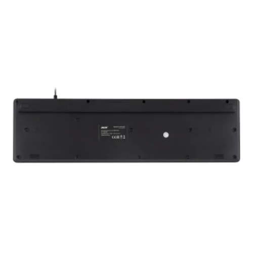 Клавиатура Acer OKW122 черный USB Multimedia (ZL.KBDEE.00C)