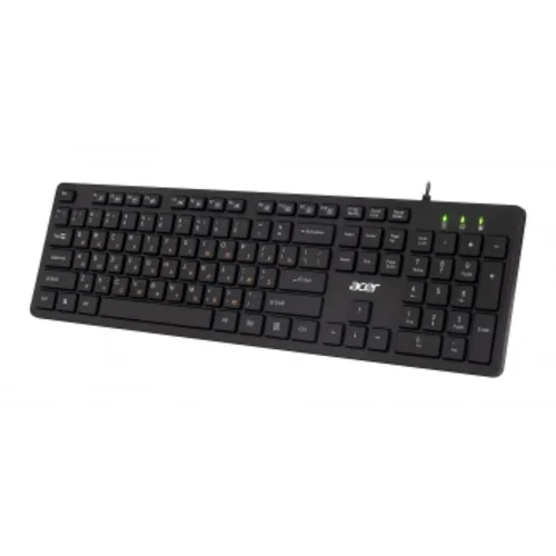 Клавиатура Acer OKW122 черный USB Multimedia (ZL.KBDEE.00C)