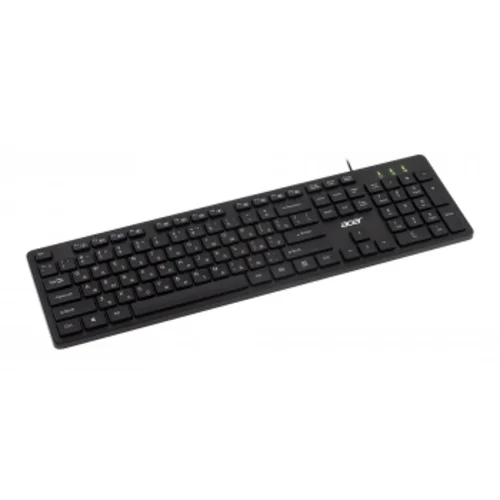 Клавиатура Acer OKW122 черный USB Multimedia (ZL.KBDEE.00C)