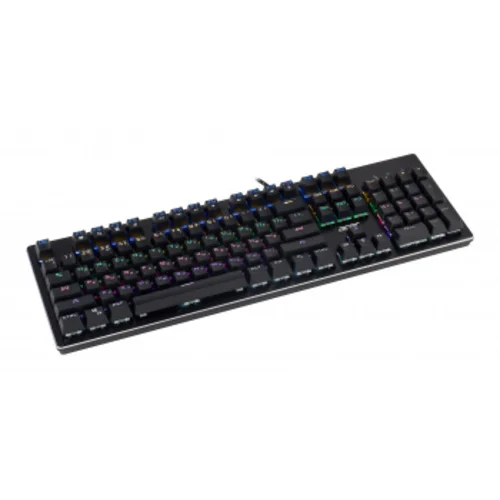 Клавиатура Acer OKW127 механическая черный USB for gamer LED (ZL.KBDEE.00H)