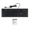 Клавиатура Acer OKW127 механическая черный USB for gamer LED (ZL.KBDEE.00H)