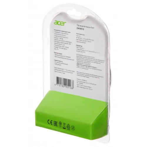 Мышь Acer OMW010 черный оптическая (1200dpi) USB (3but)