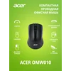 Мышь Acer OMW010 черный оптическая (1200dpi) USB (3but)