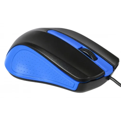 Мышь Acer OMW011 черный/синий оптическая (1200dpi) USB (3but)