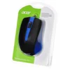 Мышь Acer OMW011 черный/синий оптическая (1200dpi) USB (3but)