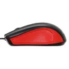 Мышь Acer OMW012 черный/красный оптическая (1200dpi) USB (3but)