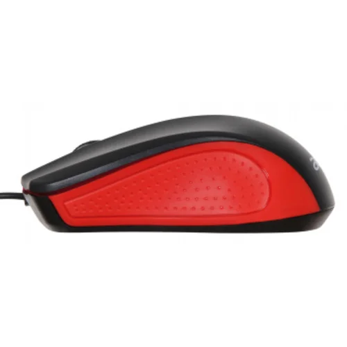 Мышь Acer OMW012 черный/красный оптическая (1200dpi) USB (3but)