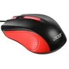 Мышь Acer OMW012 черный/красный оптическая (1200dpi) USB (3but)