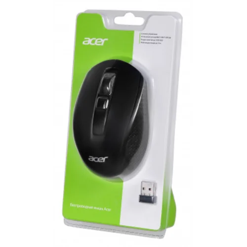 Мышь Acer OMR060 черный оптическая (1600dpi) беспроводная USB (6but)