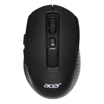 Мышь Acer OMR070 черный оптическая (1600dpi) беспроводная BT/Radio USB для ноутбука (6but)