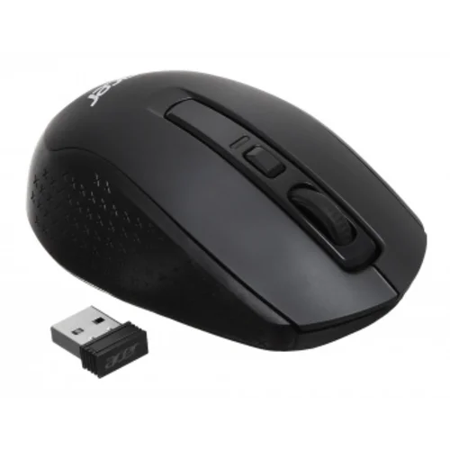 Мышь Acer OMR070 черный оптическая (1600dpi) беспроводная BT/Radio USB для ноутбука (6but)