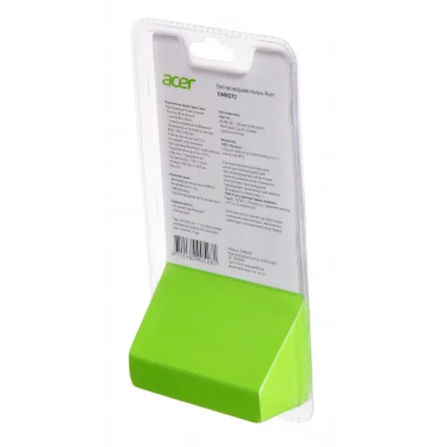 Мышь Acer OMR070 черный оптическая (1600dpi) беспроводная BT/Radio USB для ноутбука (6but)