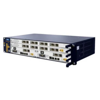 2RU шасси ZTE OLT GPON 10G, 2 слота для установки интерфейсных модулей, 8 GPON портов, DC