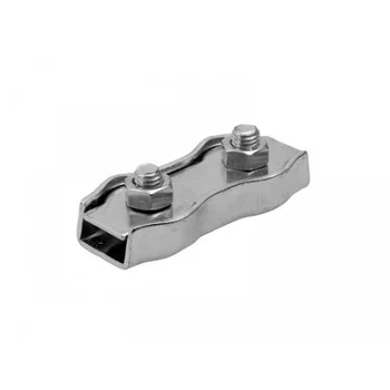 Зажим для троса двойной 5мм Duplex оцинкованный (duplex-5)