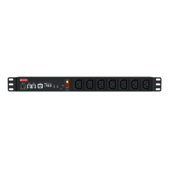 Блок розеток интеллектуальный: iPDU-1503: Rack PDU 1U 19", 230V, 15А, in Schuko, out (7) C13