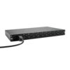 iPDU-3001: с управлением и мониторингом по каждой розетке PDU+ATS, 1U, 230V, 16А, вход(2)C20, выход(10)C13, SNMP v3, HTTPS