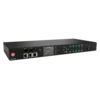 iPDU-3001: с управлением и мониторингом по каждой розетке PDU+ATS, 1U, 230V, 16А, вход(2)C20, выход(10)C13, SNMP v3, HTTPS