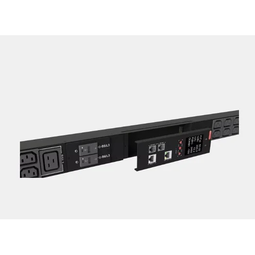 PDU-6013: ZeroUnit, 230V, 32А, in IEC60309 P+N+E, out (6) C19; (36) C13 c фиксацией p-lock