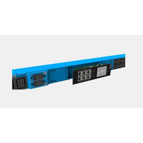 Блок розеток интеллектуальный: iPDU-7021: ZeroUnit, 400V, 16А, in IEC60309 3P+N+E, out (12) C19; (36) C13 без фиксации