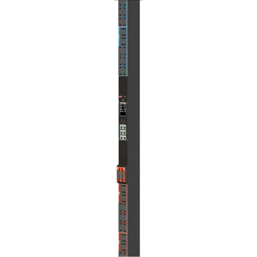 Блок розеток интеллектуальный: iPDU-7022: ZeroUnit, 400V, 16А, in IEC60309 3P+N+E, out (6) C19; (18) C13 с фиксацией
