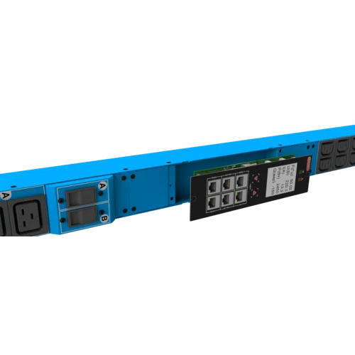 Блок розеток интеллектуальный: Ethernet, 0U, 400V, (3) 32A, in: IEC309, out: (12) C19; (36) C13