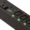 Блок розеток интеллектуальный iPDU-9122: ZeroUnit, 400V, 16А, in IEC60309 3P+N+E, out (3) C19; (27) C13 с фиксацией