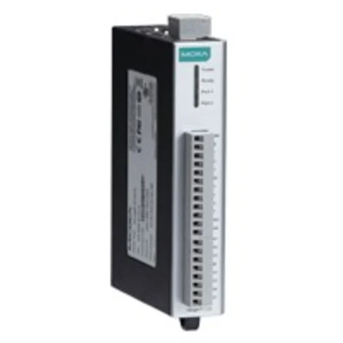 Устройство ввода/вывода, модуль ioLogik E1214-T Ethernet 6 DI, 6 реле, с расширенным диапазоном температур, MOXA