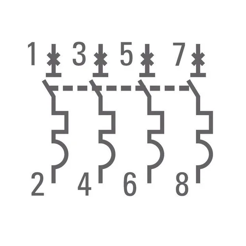 Выключатель автоматический модульный 4п C 10А 4.5кА ВА 47-63 PROxima EKF mcb4763-4-10C-pro