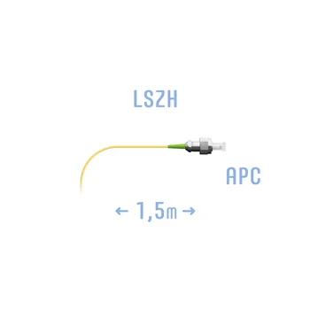 Пигтейл FC/APC SM (0.9) 1.5 m