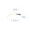 Пигтейл FC/UPC SM (0.9) 0,5 m