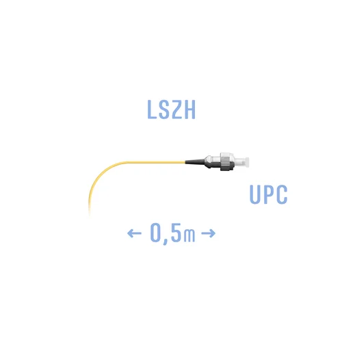 Пигтейл FC/UPC SM (0.9) 0,5 m
