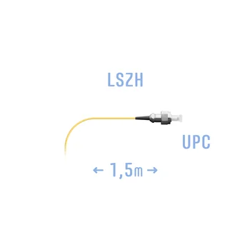 Пигтейл FC/UPC SM (0.9) 1,5 m