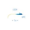 Пигтейл LC/UPC SM (0.9) 1m