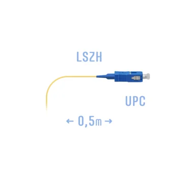Пигтейл SC/UPC SM (0.9) 0.5 m
