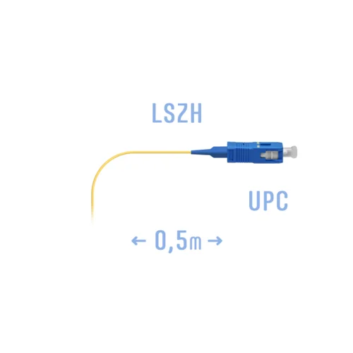 Пигтейл SC/UPC SM (0.9) 0.5 m