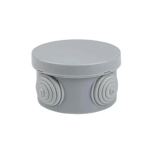 Коробка распаячная КМР-040-038 наружная с крышкой 65х40 АБС 4 мембранных ввода IP54 EKF plc-kmr-040-