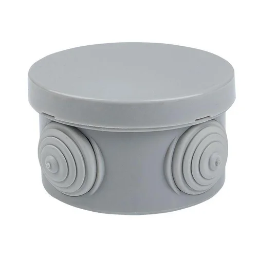 Коробка распаячная КМР-040-039 наружная с крышкой 85х40 АБС 4 мембранных ввода IP54 EKF plc-kmr-040-