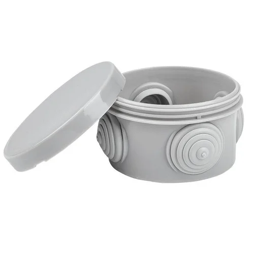 Коробка распаячная КМР-040-039 наружная с крышкой 85х40 АБС 4 мембранных ввода IP54 EKF plc-kmr-040-